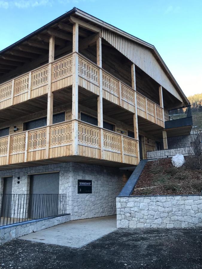 Exclusives Apartment Im Sonnenhof Moos Sexten Esterno foto