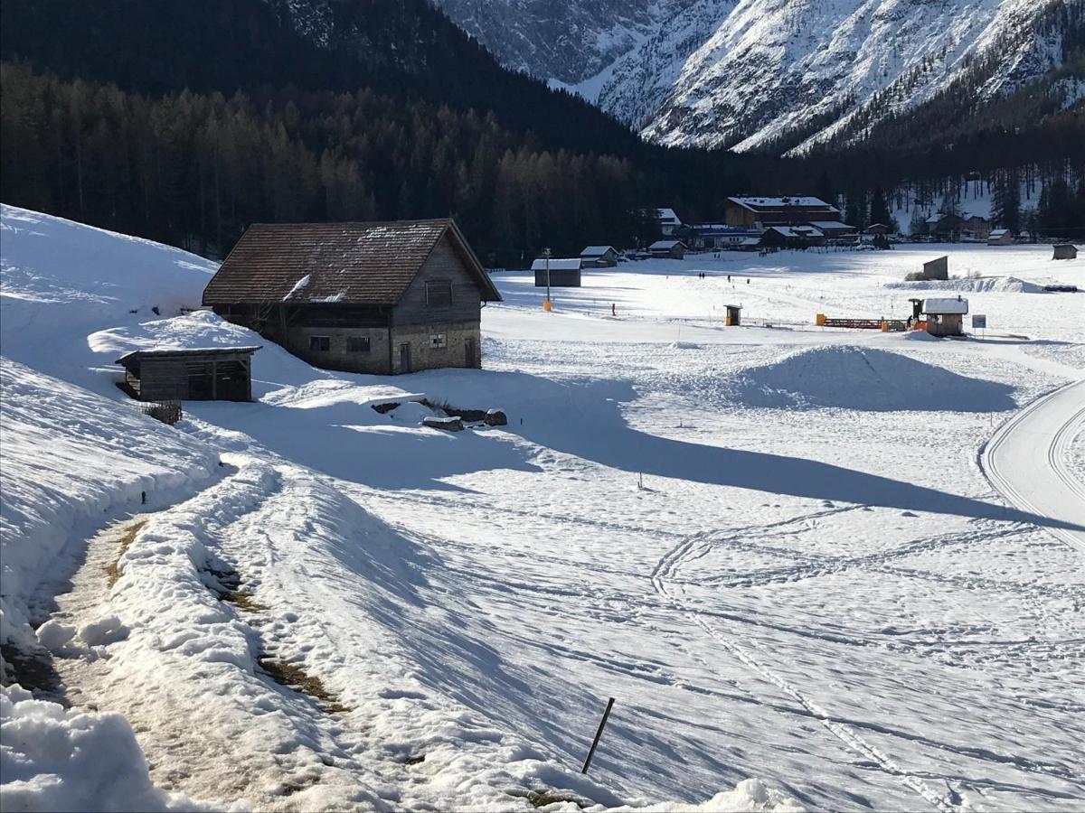 Exclusives Apartment Im Sonnenhof Moos Sexten Esterno foto