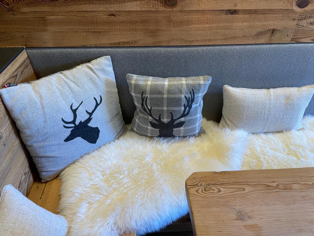 Exclusives Apartment Im Sonnenhof Moos Sexten Esterno foto