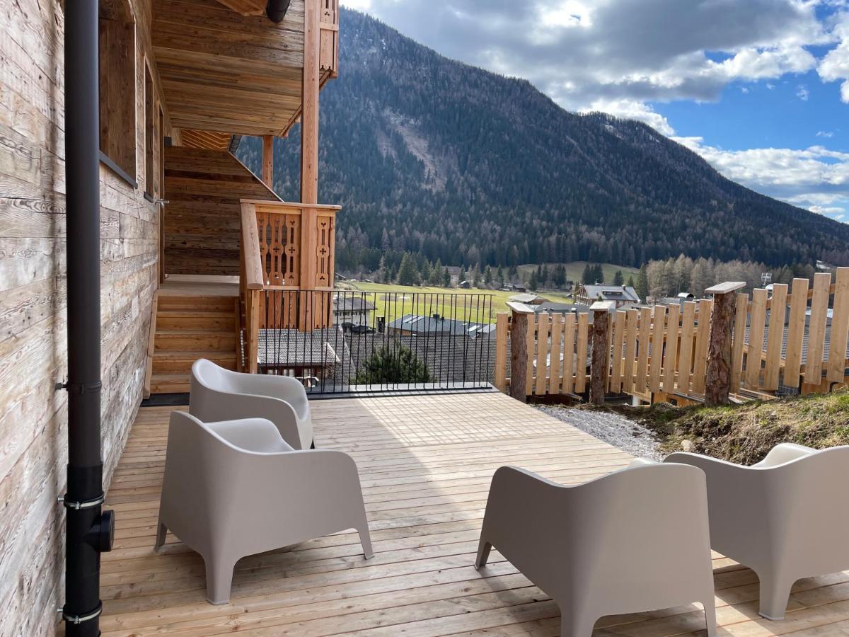 Exclusives Apartment Im Sonnenhof Moos Sexten Esterno foto