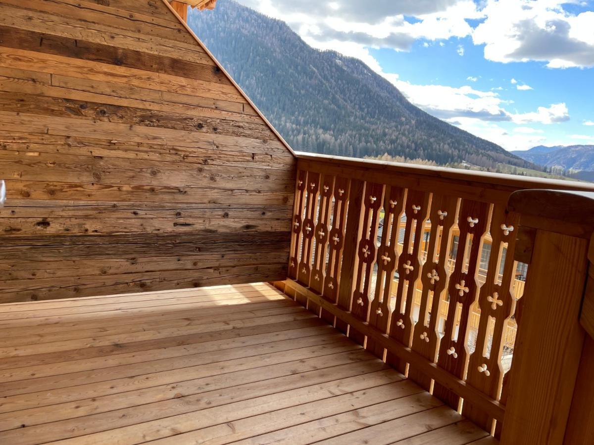 Exclusives Apartment Im Sonnenhof Moos Sexten Esterno foto
