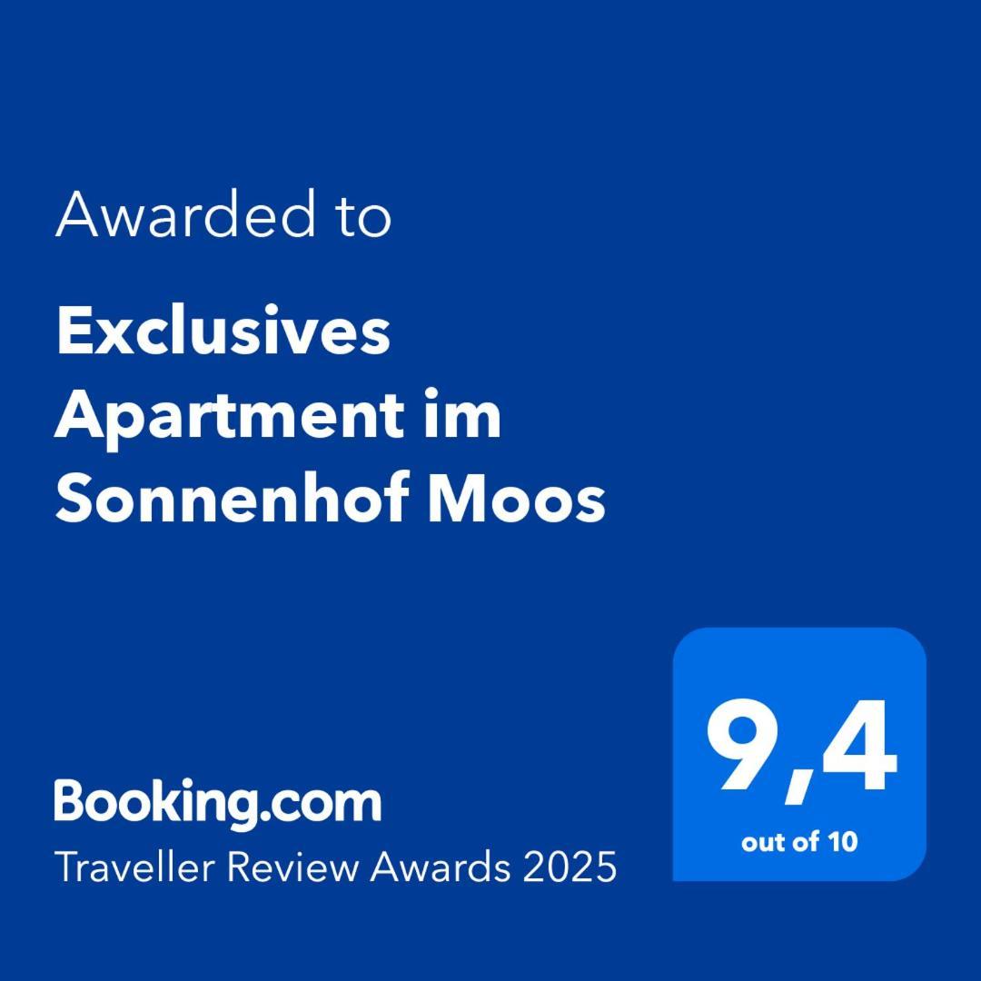 Exclusives Apartment Im Sonnenhof Moos Sexten Esterno foto